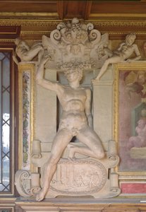 Figure masculine de la Galerie de François Ier (1494-1547) 1535-40 - Giovanni Battista Rosso Fiorentino